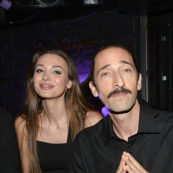 Exclusif - Adrien Brody et sa compagne Lara Lieto - Soirée "Love Ball After Party" au club "L'Arc" à Paris. Le 6 juillet 2016 © Rachid Bellak / Bestimage