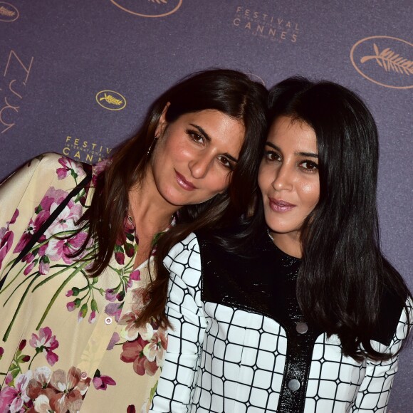 Leïla Bekhti et Géraldine Nakache enceinte - Dîner d'ouverture du 69e Festival International du Film de Cannes. Le 11 mai 2016. © Giancarlo Gorassini/Bestimage