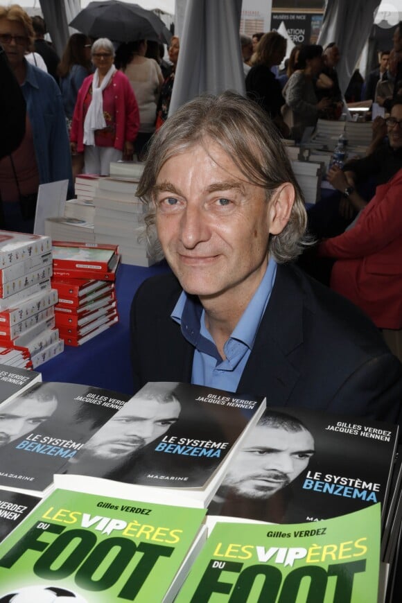 Gilles Verdez - Festival du Livre à Nice le 4 juin 2016.