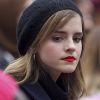 Emma Watson - Artistes, activistes, écrivains et citoyens prennent la parole lors de la ‘marche des femmes' contre Trump à Washington, le 21 janvier 2017. © Morgan Dessales/Bestimage