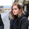 Exclusif - Emma Watson et sa mère Jacqueline Luesby arrivent à l'aéroport de Washington le 20 janvier 2017.