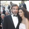 Eric Cantona et Rachida Brakni - Festival de Cannes 2009