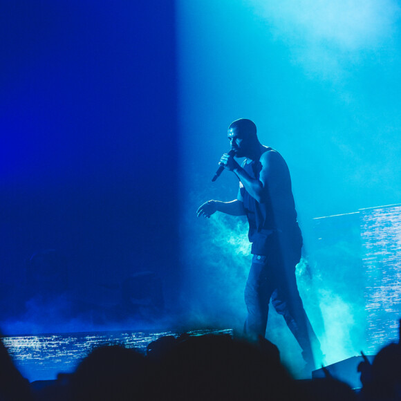 Le rappeur Drake en concert au London O2 Arena lors du 'Boy Meets World' world tour à Londres, le 5 février 2017 © Myles Wright via Zuma/Bestimage