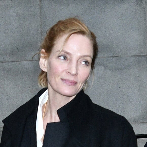 Uma Thurman à New York le 19 janvier 2017.