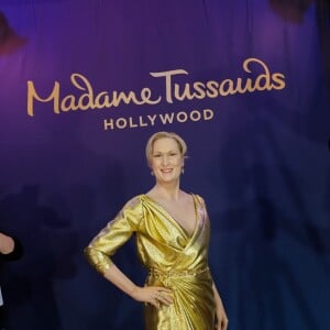 Madame Tussauds présente la statue de cire de Meryl Streep au Chinese theatre Ballroom à Hollywood, le 23 février 2017 © Chris Delmas/Bestimage