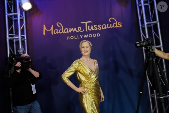 Madame Tussauds présente la statue de cire de Meryl Streep au Chinese theatre Ballroom à Hollywood, le 23 février 2017 © Chris Delmas/Bestimage