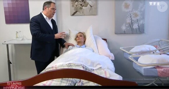 Elodie Gossuin se fait hypnotiser par Messmer - "Stars sous hypnose", vendredi 24 février 2017, TF1