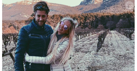 Adixia et Paga réconciliés après l'infidélité du Marseillais sur le tournage de la nouvelle saison des Marseillais : South America - Photo publiée sur Instagram en janvier 2017