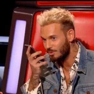 M. Pokora dans "The Voice 6", sur TF1, le samedi 25 février 2017.