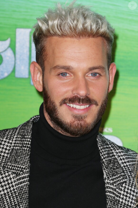 Matt Pokora (M Pokora) - Avant-première de "Les Trolls" au cinéma Le Grand Rex à Paris, le 12 octobre 2016. © Christophe Aubert via Bestimage