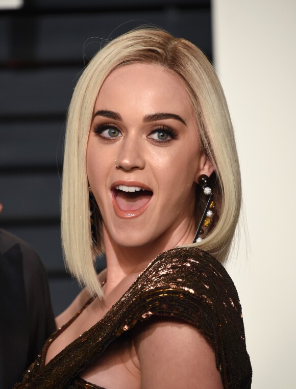 Katy Perry à la soirée Vanity Fair Oscar viewing party 2017 au Wallis Annenberg Center for the Performing Arts à Berverly Hills, le 26 février 2017. © Chris Delmas/Bestimage