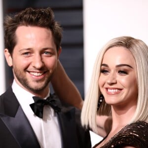 Derek Blasberg et Katy Perry à la soirée Vanity Fair pour les Oscar le 26 février 2017