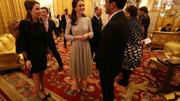 Kate Middleton : Elégance bollywoodienne pour célébrer l'Inde à Buckingham
