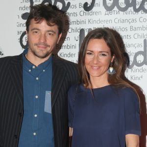 Emmanuelle Boidron et son mari Antoine Jacoutot lors du 5e gala de l'association "Les rois du monde" au profit des enfants défavorisés, orphelins et hospitalisés. La soirée a eu lieu à la salle Wagram à Paris, le 27 février 2017. © CVS/Bestimage