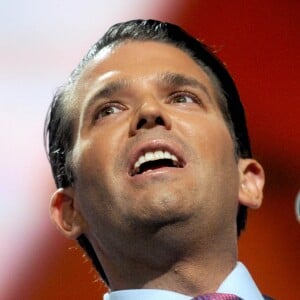 Donald Trump, Jr. lors de la 2ème jour de la convention républicaine à Cleveland, le 19 juillet 2016.