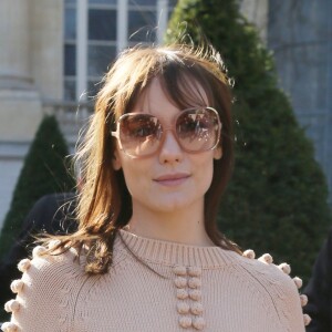 Ana Girardot - Défilé Chloé, prêt-à-porter automne-hiver 2017/2018 au Grand Palais à Paris. Le 2 mars 2017.