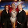 Estelle Lefebure, Jean-Paul Gaultier et guest lors de la générale de la comédie musicale "Priscilla Folle du Désert" au Casino de Paris, le 1er mars 2017. © Marc Ausset-Lacroix/Bestimage