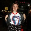 Lena Dunham - Célébrités arrivant au concert de soutien à Hillary Cliinton pour sa campagne aux élections présidentielles US à New York le 17 octobre 2016