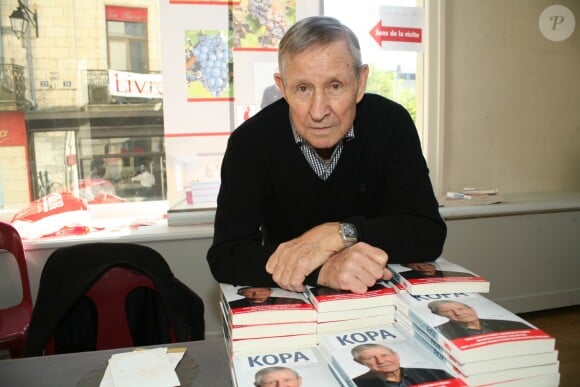 Raymond Kopa - 20ème édition des Journées Nationales du Livre et du Vin à Saumur. Le 19 avril 2015.