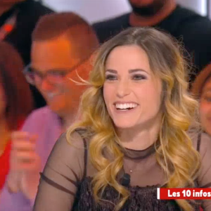 Nouvelle confidence coquine de Capucine Anav dans "Il en pense quoi Matthieu ?" sur C8, le 3 mars 2017.