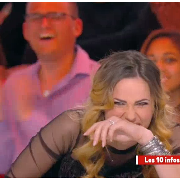 Nouvelle confidence coquine de Capucine Anav dans "Il en pense quoi Matthieu ?" sur C8, le 3 mars 2017.