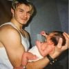 David Beckham a partagé cette photo d'époque avec Brooklyn. Instagram, mars 2017