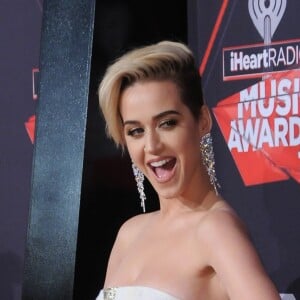 Katy Perry à la soirée iHeartRadio Music awards à Inglewood, le 5 mars 2017.