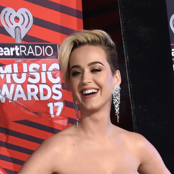 Katy Perry à la soirée iHeartRadio Music awards à Inglewood, le 5 mars 2017.