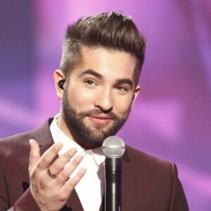 Kendji Girac à la Cérémonie des 31ème Victoires de la Musique au Zénith de Paris. Le 12 février 2016