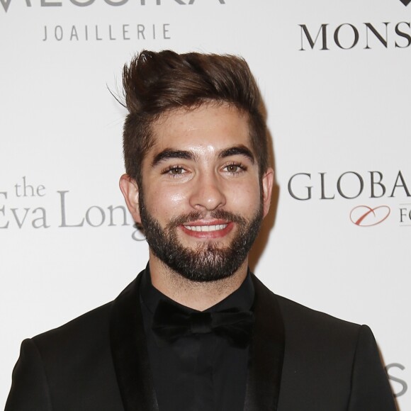 Kendji Girac au Dîner du Global Gift Gala au profit de L'Unicef France Frimousses de Créateurs, de The Global Gift Foundation et The Eva Longoria Foundation, organisé au Four Seasons Hôtel George V à Paris, le 25 mai 2015.