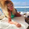 Heather Locklear en vacances à Hawaï. Photo postée sur Instagram en mars 2017.