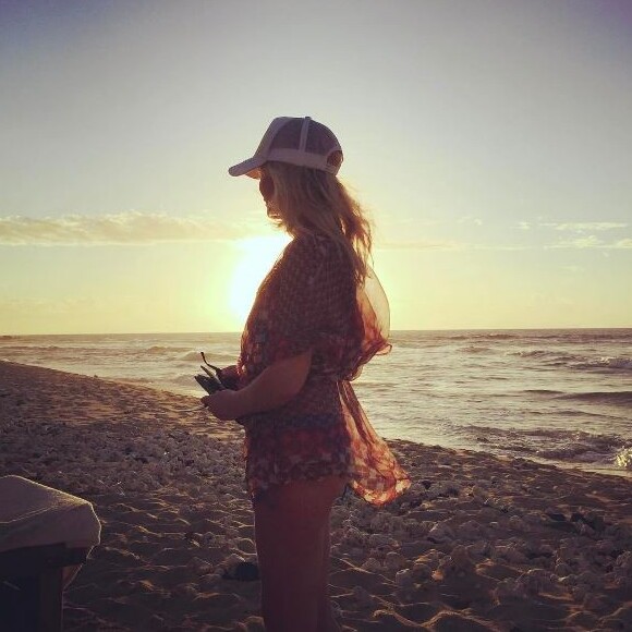 Heather Locklear en vacances à Hawaï. Photo postée sur Instagram en mars 2017.