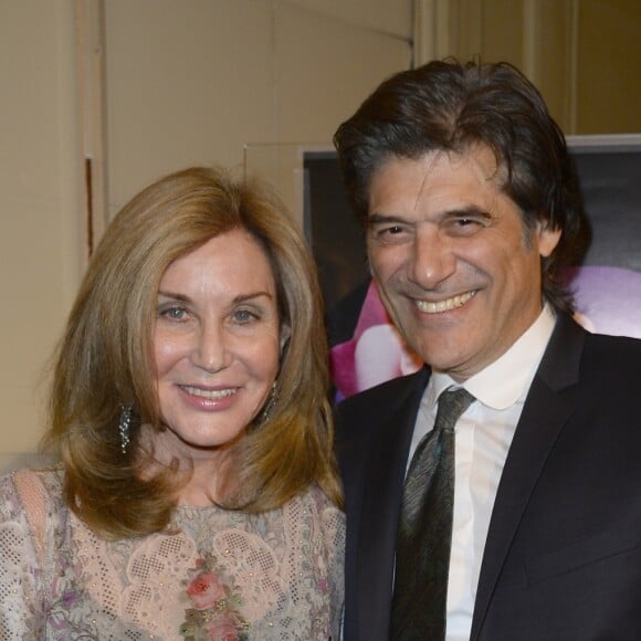 Georges Corraface et sa femme Rosalie - Gala d'Enfance Majuscule donné au profit de l'enfance maltraitée à la Salle Gaveau à Paris, le 24 mars 2016. © Guirec Coadic/Bestimage