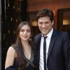 Georges Corraface et sa fille Zoé à la soirée Global Gift Gala à l'hôtel Four Seasons George V à Paris le 28 mai 2012.
