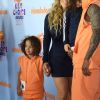 Mariah Carey, Nick Cannon et leurs enfants Morrocan et Monroe - Nickelodeon's 2017 Kids' Choice Awards à l'USC Galen Center à Los Angeles le 11 mars 2017.