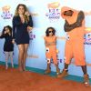 Mariah Carey, Nick Cannon et leurs enfants Morrocan et Monroe - Nickelodeon's 2017 Kids' Choice Awards à l'USC Galen Center à Los Angeles le 11 mars 2017.