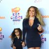 Mariah Carey et Nick Cannon avec leurs enfants Morrocan et Monroe - Nickelodeon's 2017 Kids' Choice Awards à l'USC Galen Center à Los Angeles le 11 mars 2017.