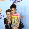 Machine Gun Kelly et sa fille Casie - Nickelodeon's 2017 Kids' Choice Awards à l'USC Galen Center à Los Angeles le 11 mars 2017.