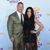 John Cena et sa compagne Nikki Bella - Nickelodeon's 2017 Kids' Choice Awards à l'USC Galen Center à Los Angeles le 11 mars 2017.