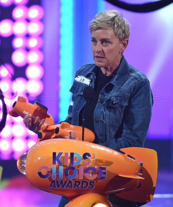 Ellen DeGeneres (Film animé préféré, 'Finding Dory') - Nickelodeon's 2017 Kids' Choice Awards à l'USC Galen Center à Los Angeles le 11 mars 2017.
