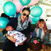 Pink et son mari Carey Hart sont devenus en décembre 2016 parents d'un second enfant, Jameson, après Willow, née en 2011. Photo Instagram.