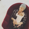 Pink, ici en plein coup de fatigue avec bébé, et son mari Carey Hart sont devenus en décembre 2016 parents d'un second enfant, Jameson. Photo Instagram.