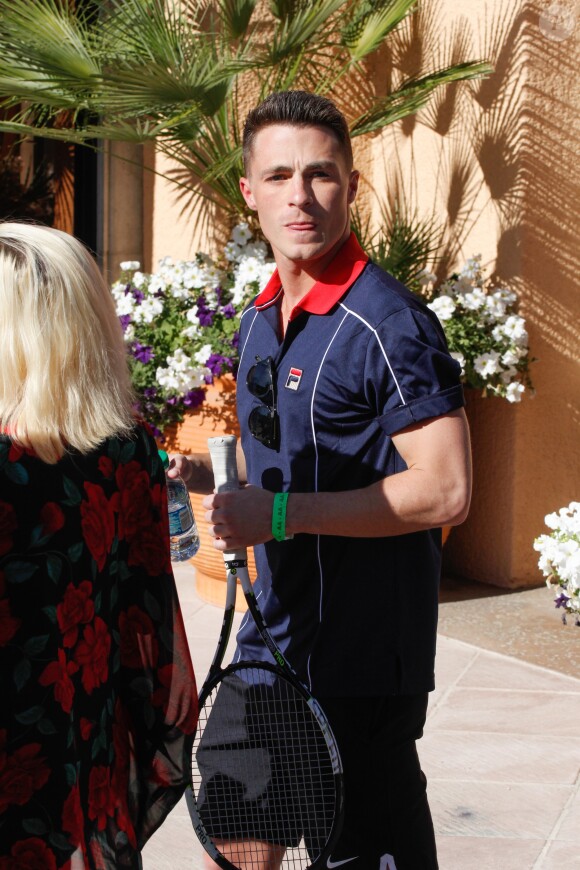 Colton Haynes au tournoi Desert Smash 2016 au The Westin Mission Hills Golf Resort & Spa à Los Angeles, le 9 mars 2016