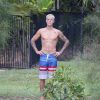 Justin Bieber sur l'île de Peace Island en Australie le 14 mars 2017