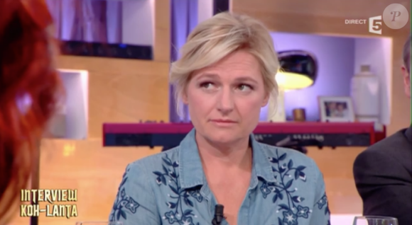 Anne-Elisabeth Lemoine dans "C à vous" sur France 5, le 14 mars 2017.