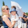 Robin Räikkönen, fils de Kimi Räikkönen et de Minttu Virtanen, lors du mariage de ses parents le 7 août 2016 en Toscane.