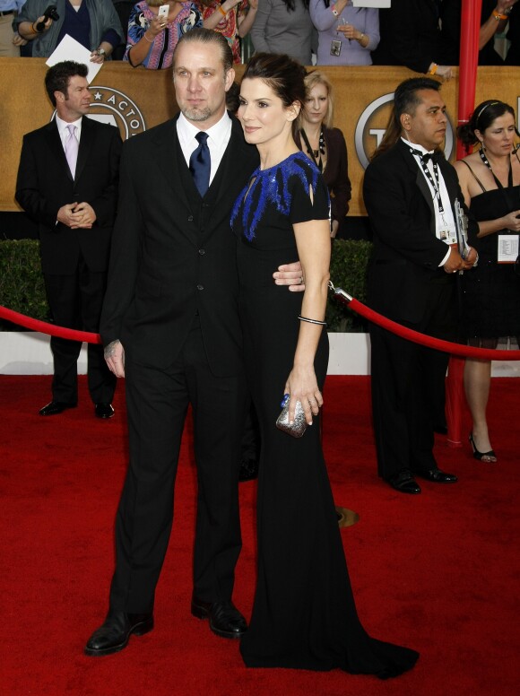 Sandra Bullock et Jesse James aux Screen Actors Guild Awards à Los Angeles le 23 janvier 2010