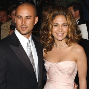 Jennifer Lopez et Cris Judd à l'after-party des Oscars le 11 janvier 2005