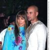 Jennifer Lopez et Cris Judd à une soirée organisée en marge des Grammy Awards à Los Angeles le 27 février 2002