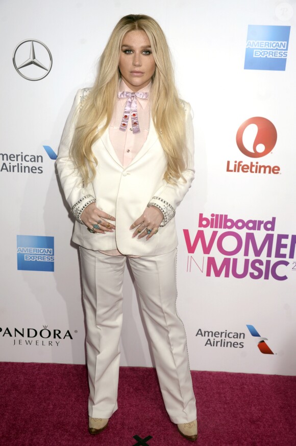 Kesha à la soirée 2016 Billboard Women à New York, le 9 décembre 2016 © Future-Image via Zuma/Bestimage